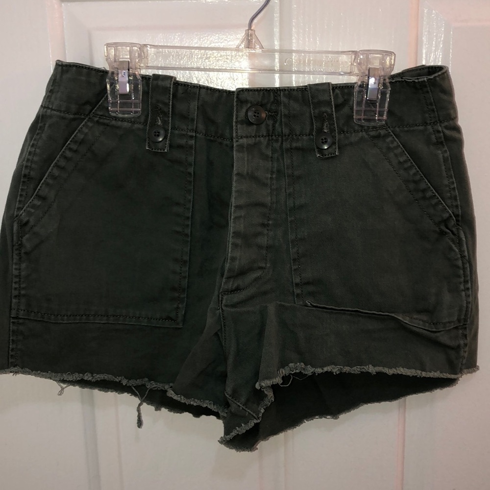 Army Green Shorts